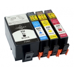 Komplet tuszy HP 934XL HP 935XL, CMYK, do HP Officejet 6812 6815 Officejet Pro 6230 6830 6835